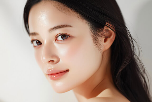 目元が綺麗な女性